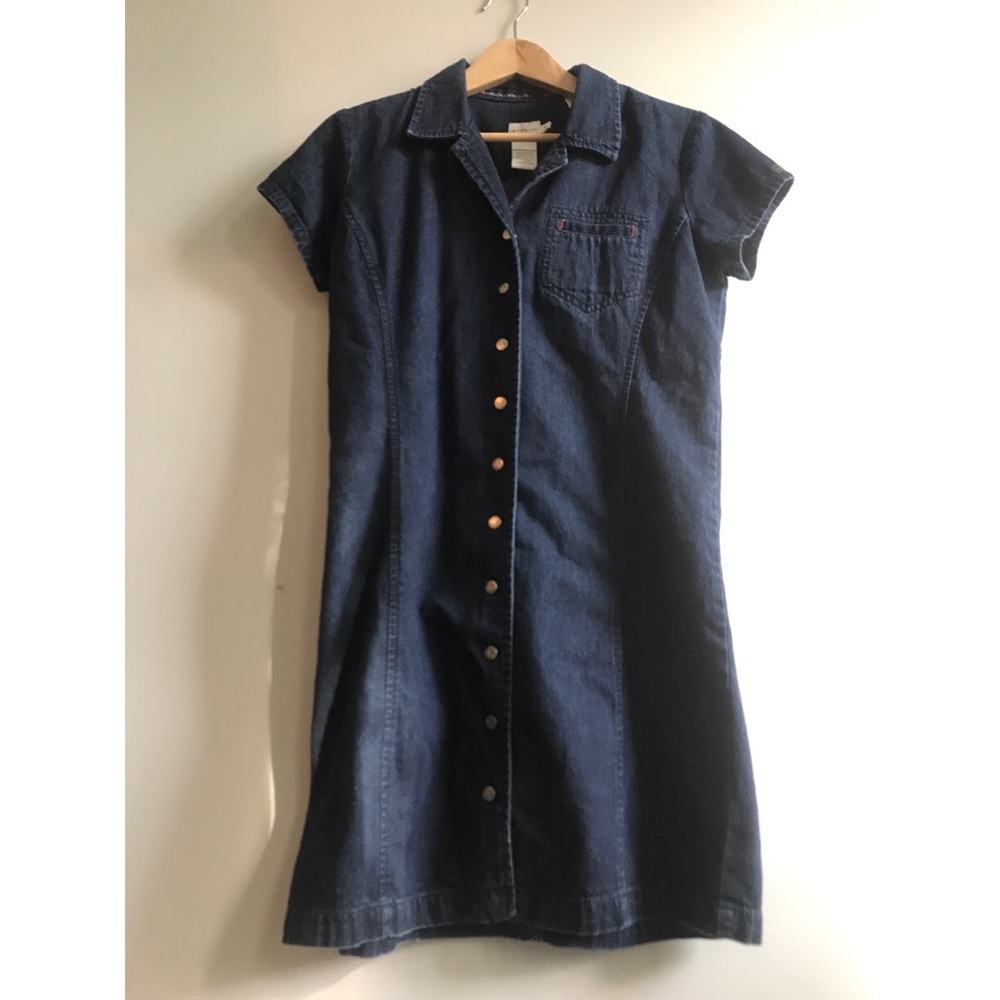 Vintage 90s Calvin Klein Shirt Dress
